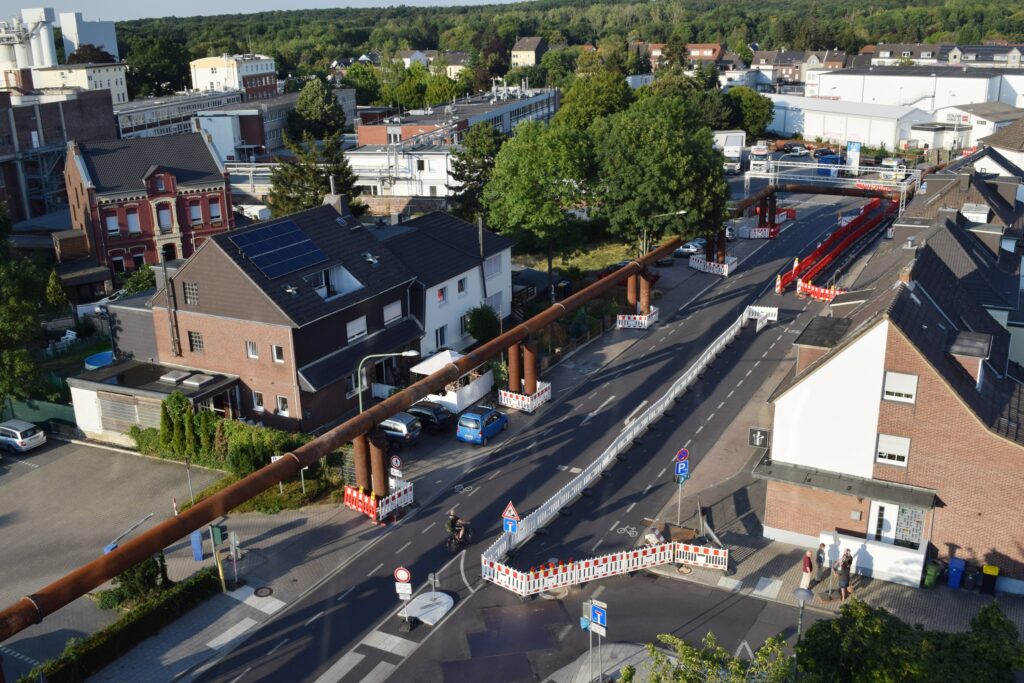 Heberleitung entlang der Renkerstraße